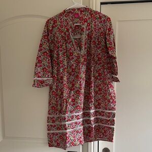 Popie’s Red Floral Island Dress